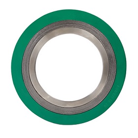Apakah ciri -ciri gasket luka logam keluli tahan karat
